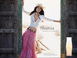 Shania Twain Display